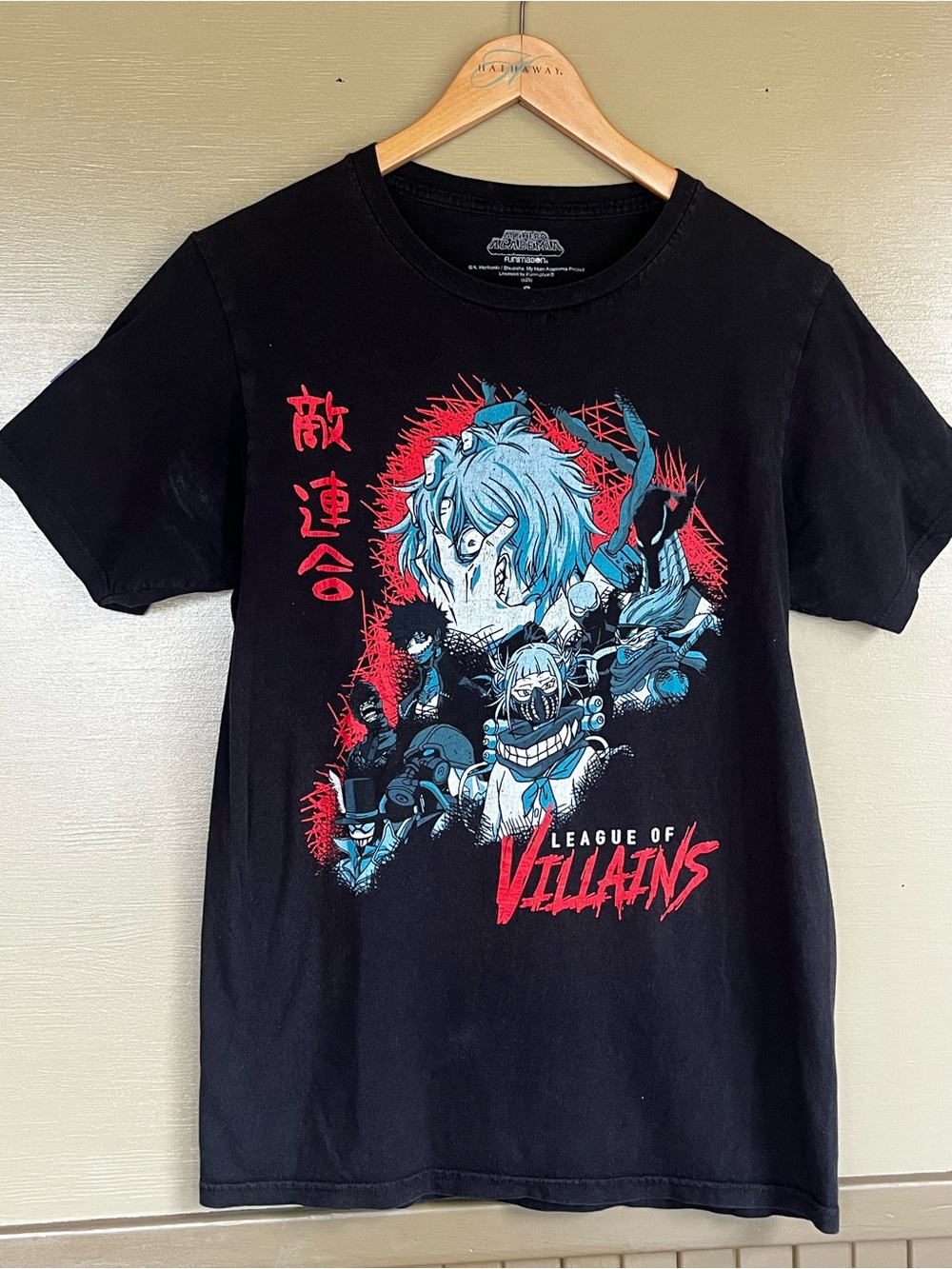 League of Villains My Hero Academia Graphic Tee Small
